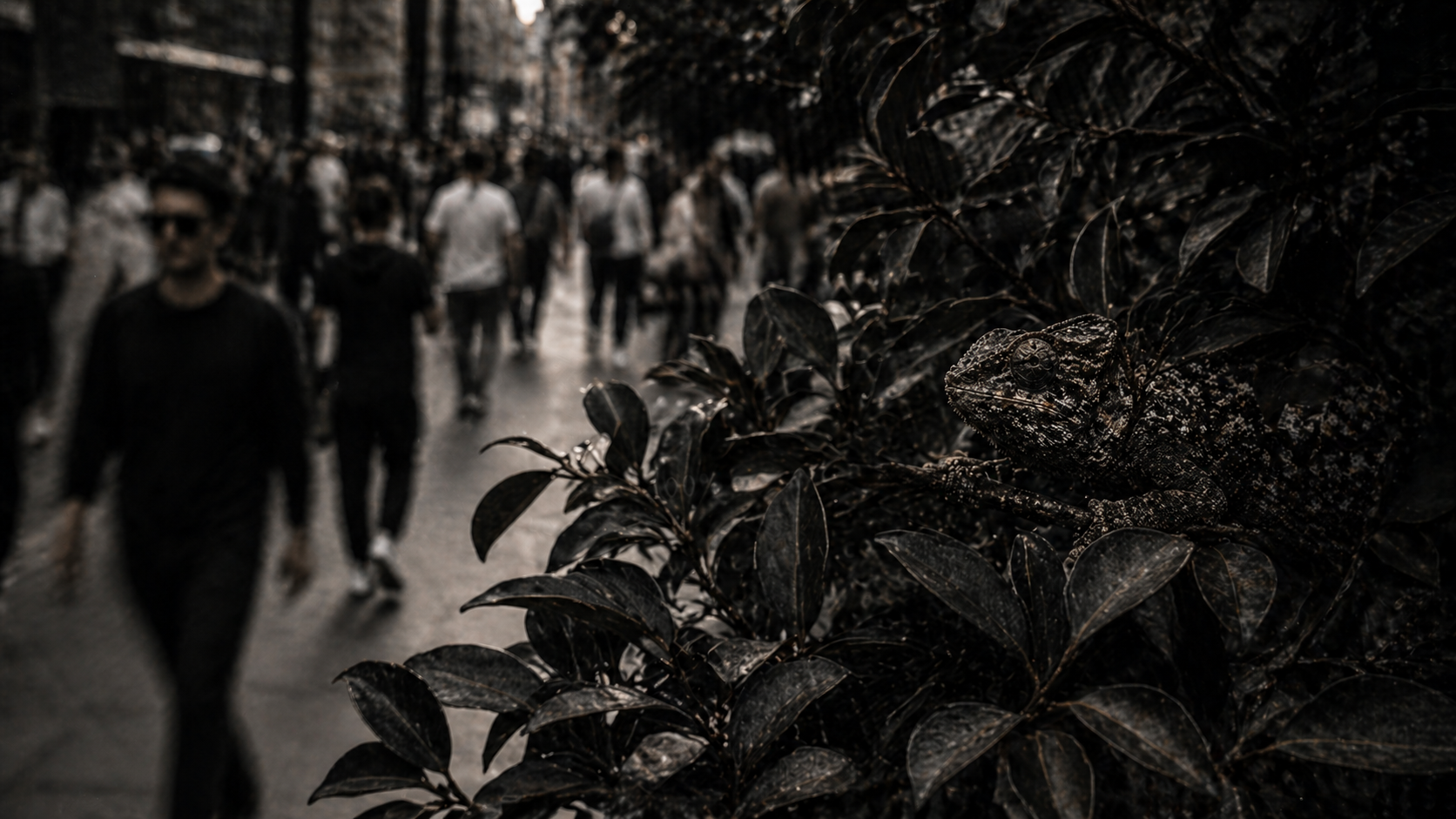 the3ntity image inspired by a chameleon