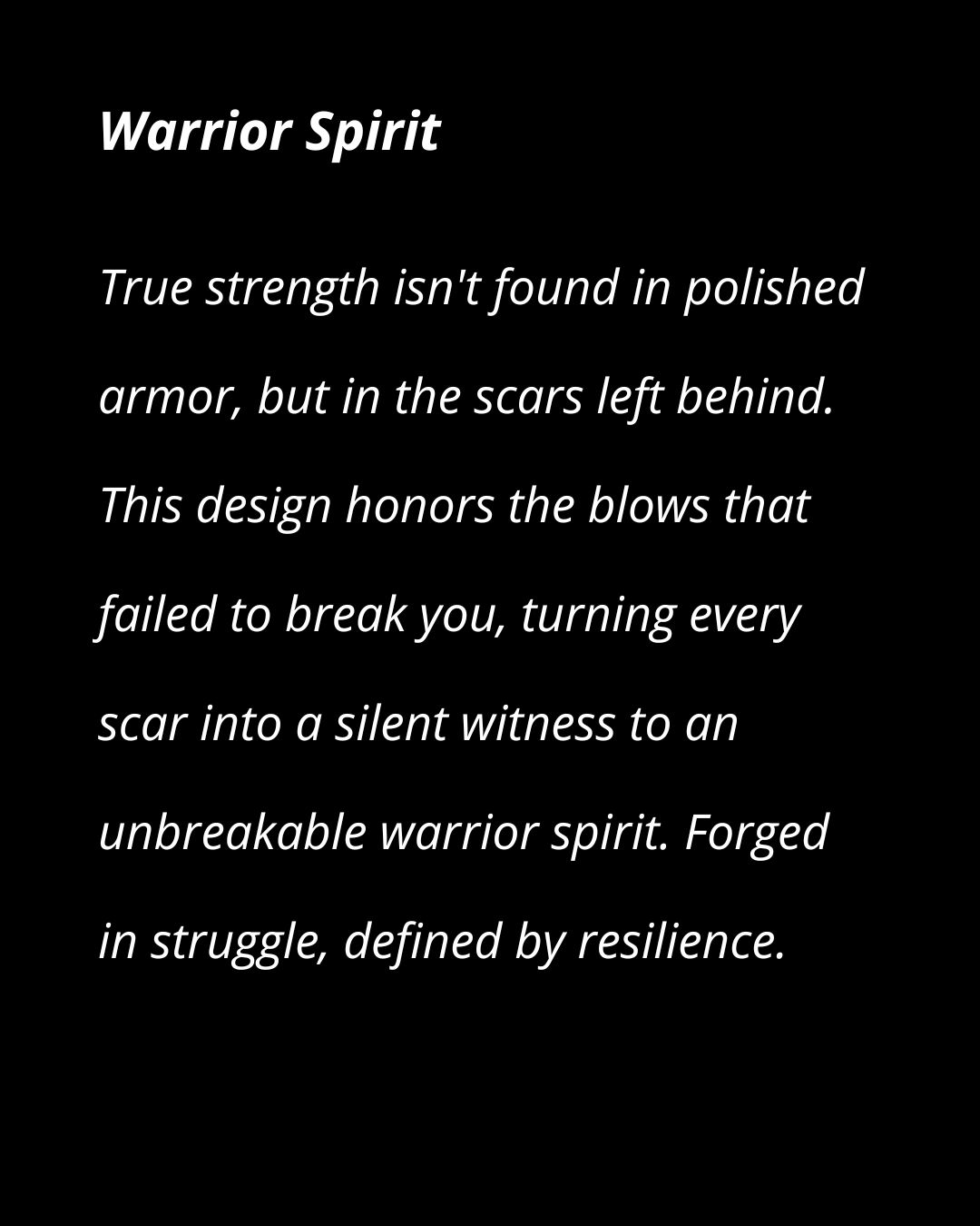 Warrior Spirit